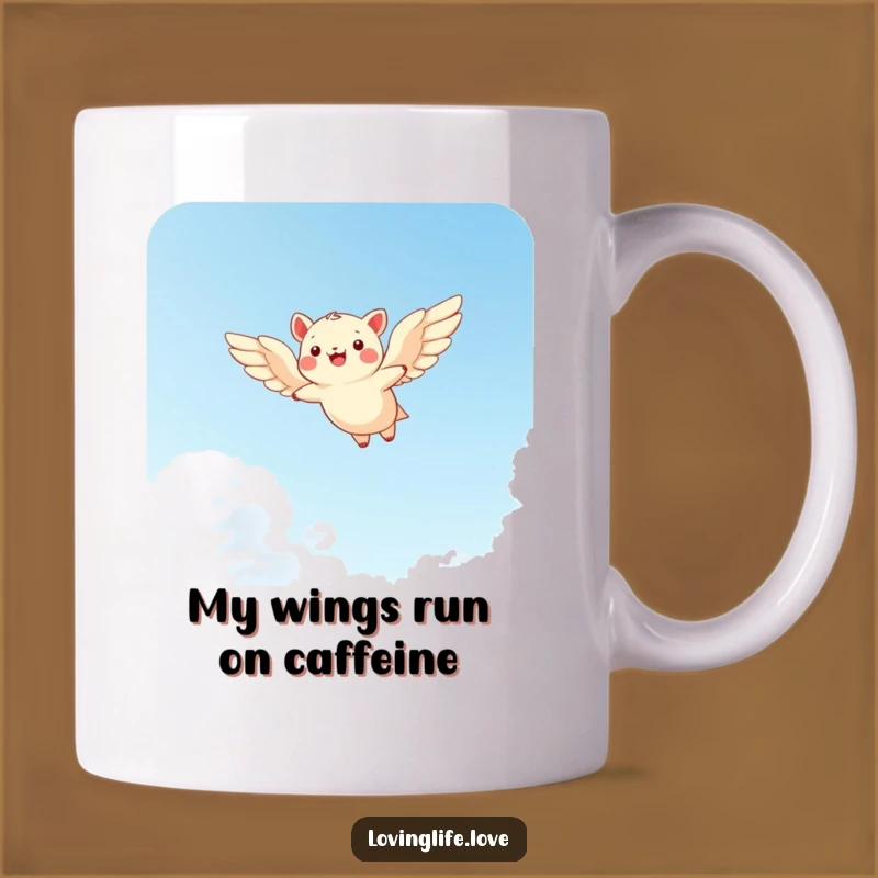 Funny Flying Animal Mug Perfect Gift for Bird Lovers and Sky Gazers