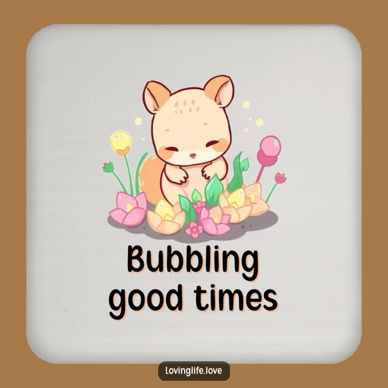 Funny Garden Animal Coasters: Protect Surfaces with Humorous Botanical Flair