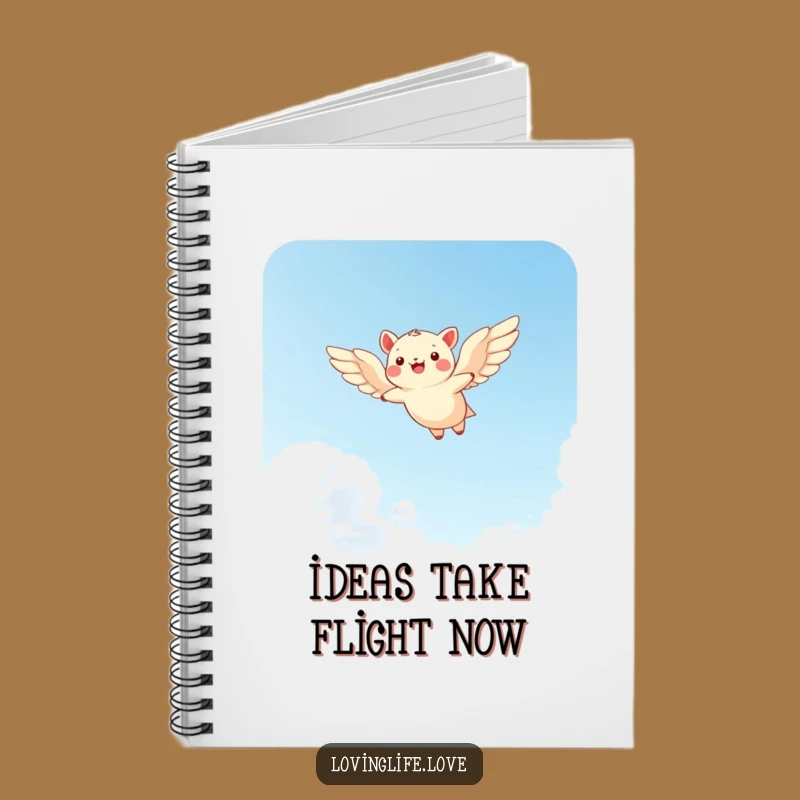 Funny Flying Animal Notebook: Jot Down Ideas with This Joyful Sky-High Companion